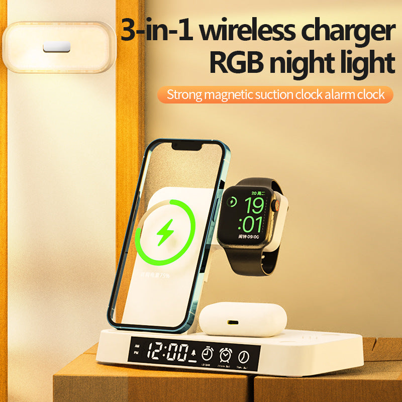 4 In 1 Multifunction Wireless Charger Station - Min butik
