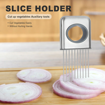Onion Holder Slicer Vegetable tools - Min butik